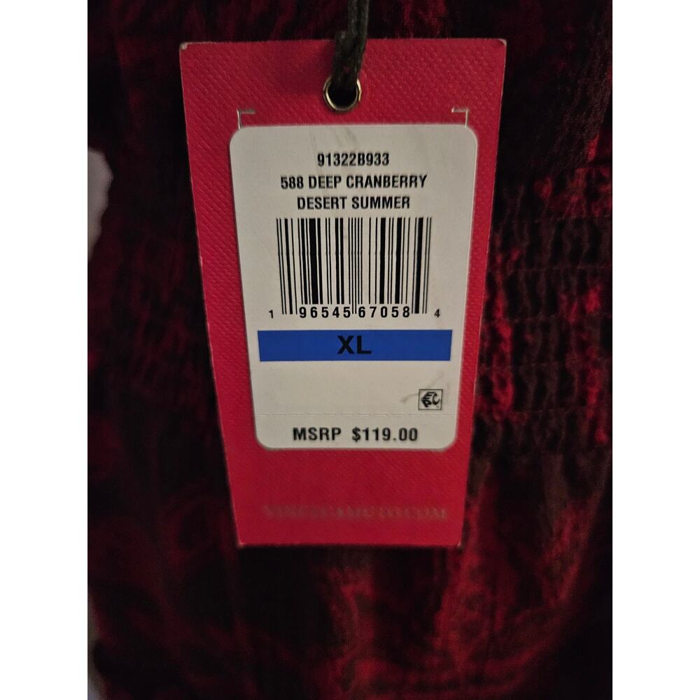 New Vince Camuto Ruffle Top Maxi Dress - Size XL - Picture 3 of 3
